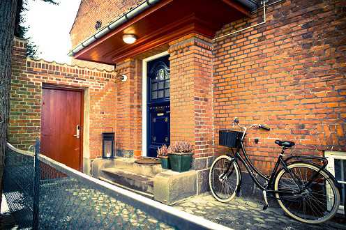 Kvindekrisecentrets hovedindgang